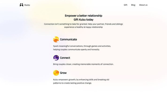 kuizu | AI coaching, made for couples