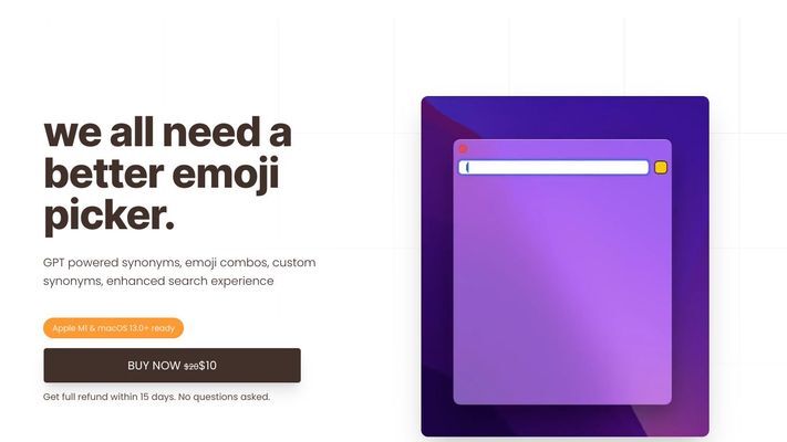 MacOS Emoji Picker
