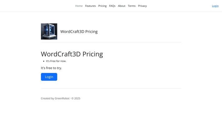 WordCraft3D
