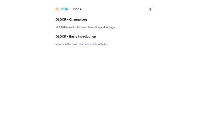 OLOCR