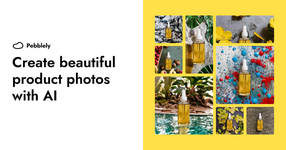 Pebblely AI Product Photography | Create beautiful product photos in seconds
