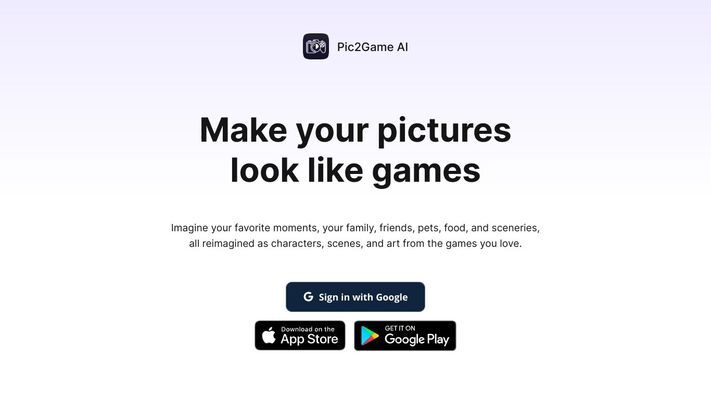 Pic2Game