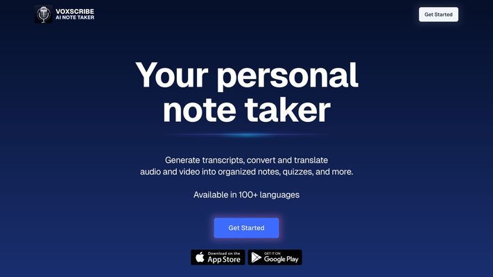 Note Taking AI Tool