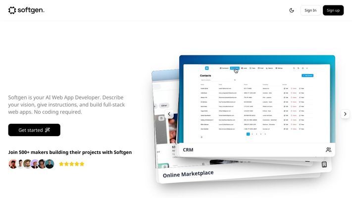 Softgen - AI Web App Builder