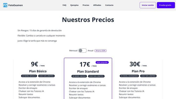 Resolver Exámenes y tareas con IA, con solo una foto