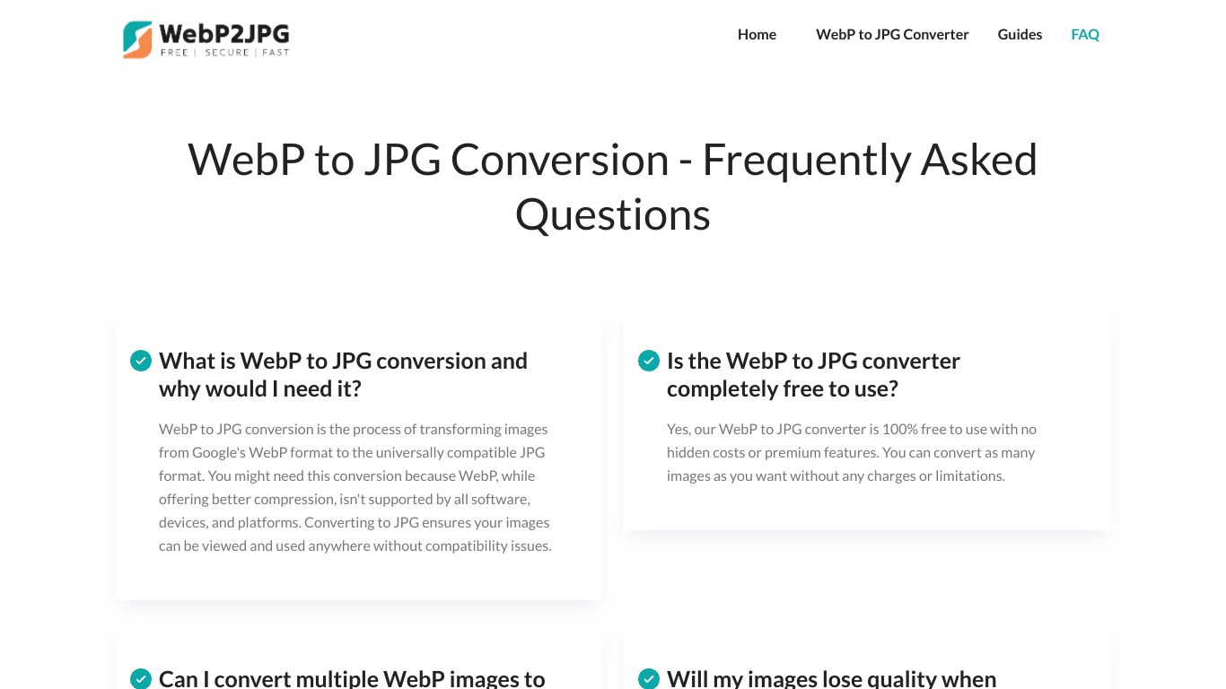 WebP to JPG Converter