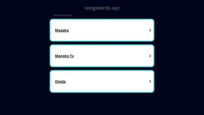 songwords